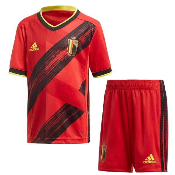 Camiseta Bélgica Primera equipo Niños 2020 Rojo